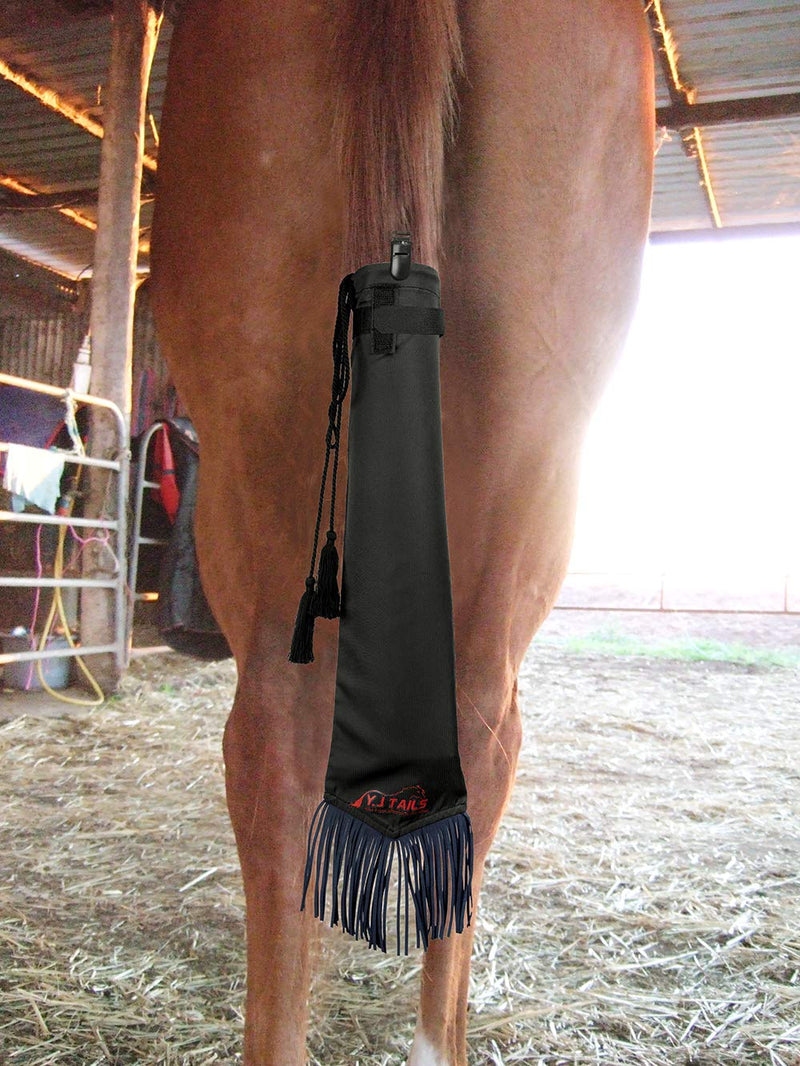 Y.J TAILS Horse Tail Bag Black - PawsPlanet Australia