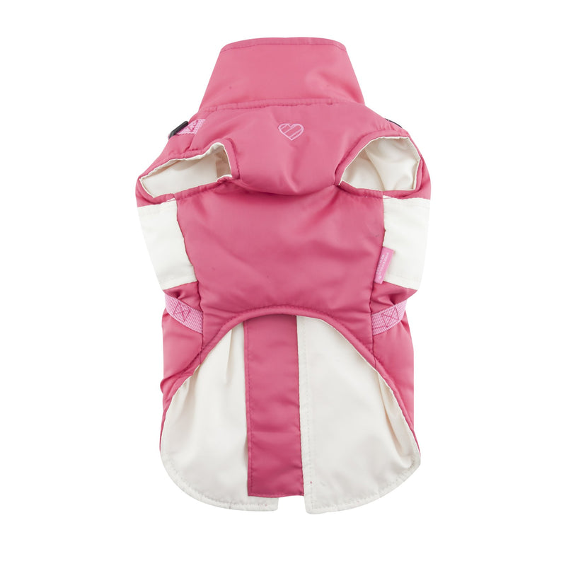 Pinkaholic New York Aiden Winter Fleece Vest, X-Large, Pink - PawsPlanet Australia