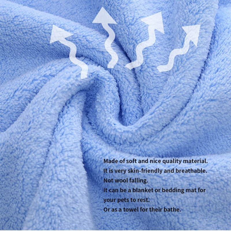5 Pieces of Guinea Pigs Soft Blankets, Hamster Fleece Cage Liners, Small Animals Bedding Mats Bathe Towels 11.8"x 11.8" - PawsPlanet Australia