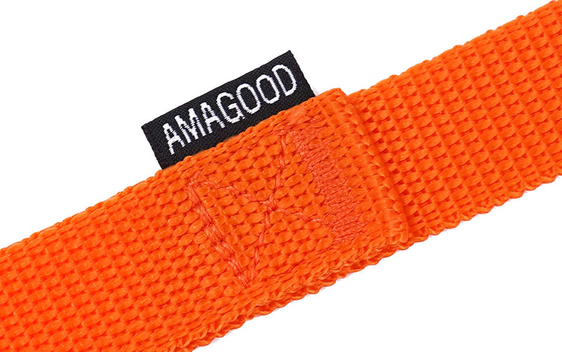 AMAGOOD Dog/Puppy Obedience Recall Training Agility Lead-15 ft 20 ft 30 ft 50 ft Long Leash-for Dog Training,Recall,Play,Safety,Camping 15feet Orange - PawsPlanet Australia