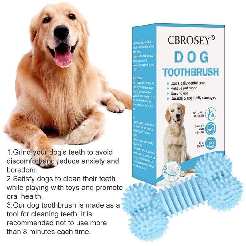 Dog Toothbrush,Dog Chews Toys,Dog Toothbrush Stick,Dog Dental Sticks,Dog Teeth Cleaning Chews,Dog Chew Toys,Dental Oral Care for Small Medium Dogs - PawsPlanet Australia