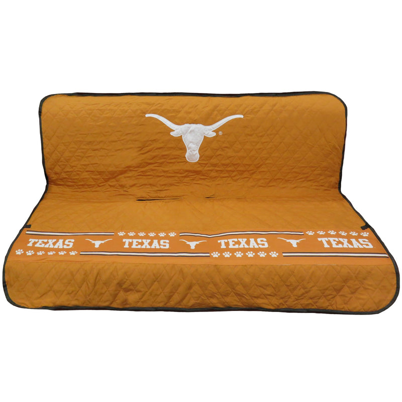 [Australia] - Pets First Collegiate Texas Longhorns Pet Car Seat Cover 
