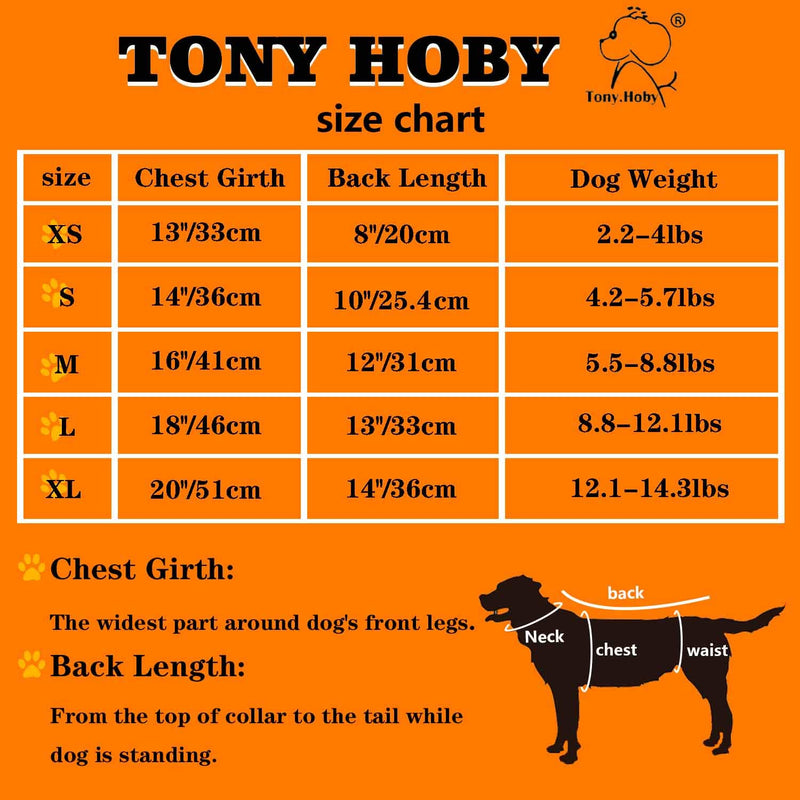 [Australia] - TONY HOBY Dog Pajamas Dog Jumpsuits 4 Legs Dog pjs Cotton Made Pure Color Pet Clothes M(5.5-8.8lbs) Pink 