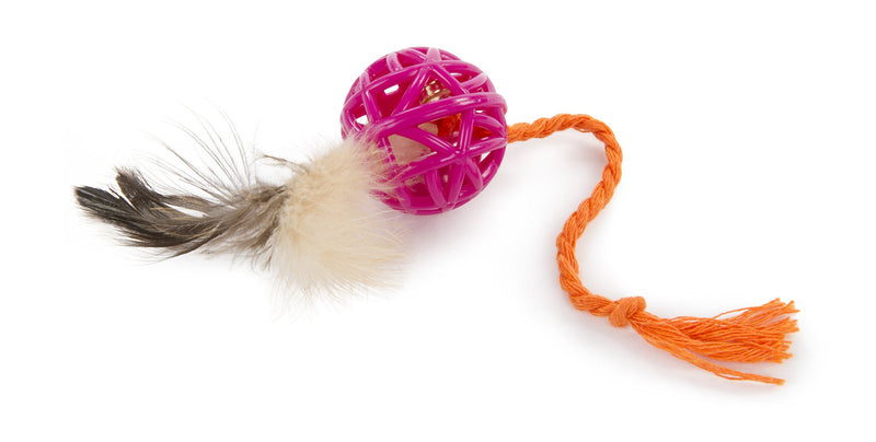 [Australia] - SmartyKat Catnip and Feather Cat Toys Feather Chase 