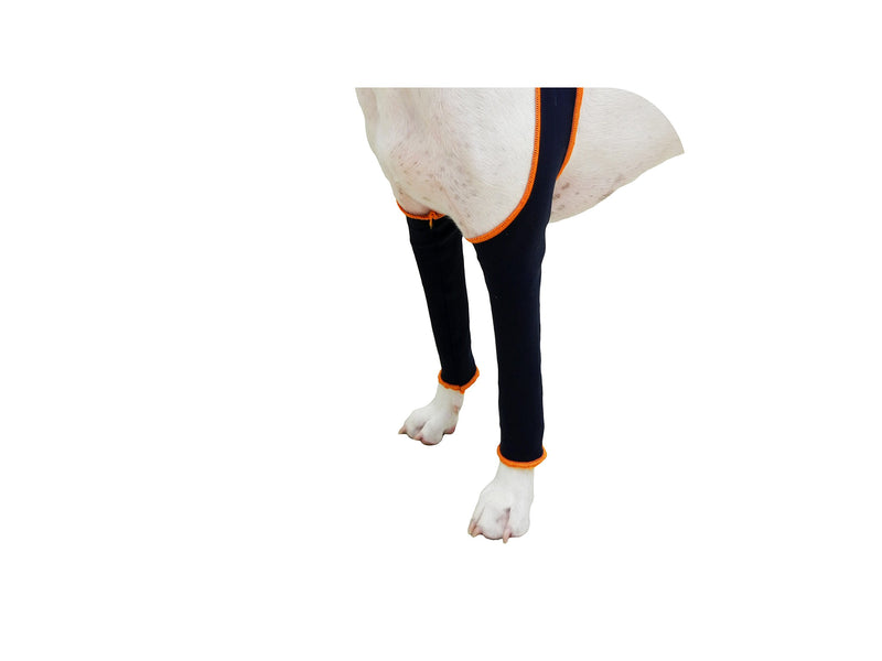 [Australia] - H4Legs Dog Leggings, Small, Navy Blue 