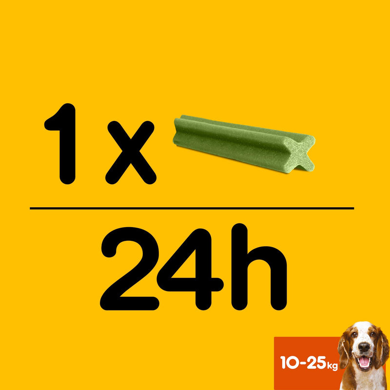 Pedigree Dentastix - Fresh Daily Dental Chews Medium Dog, 70 Sticks - 10 x 180 g flavor 3 - PawsPlanet Australia