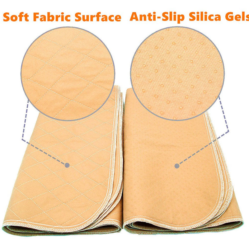 [Australia] - Mihachi 2 Pack Washable Pee Pads for Dogs - 41"x 36" with Anti-Slip Backing, Reusable Dog Training Pee Pads, Waterproof Bed Mat 2 Pack (41"x36") 