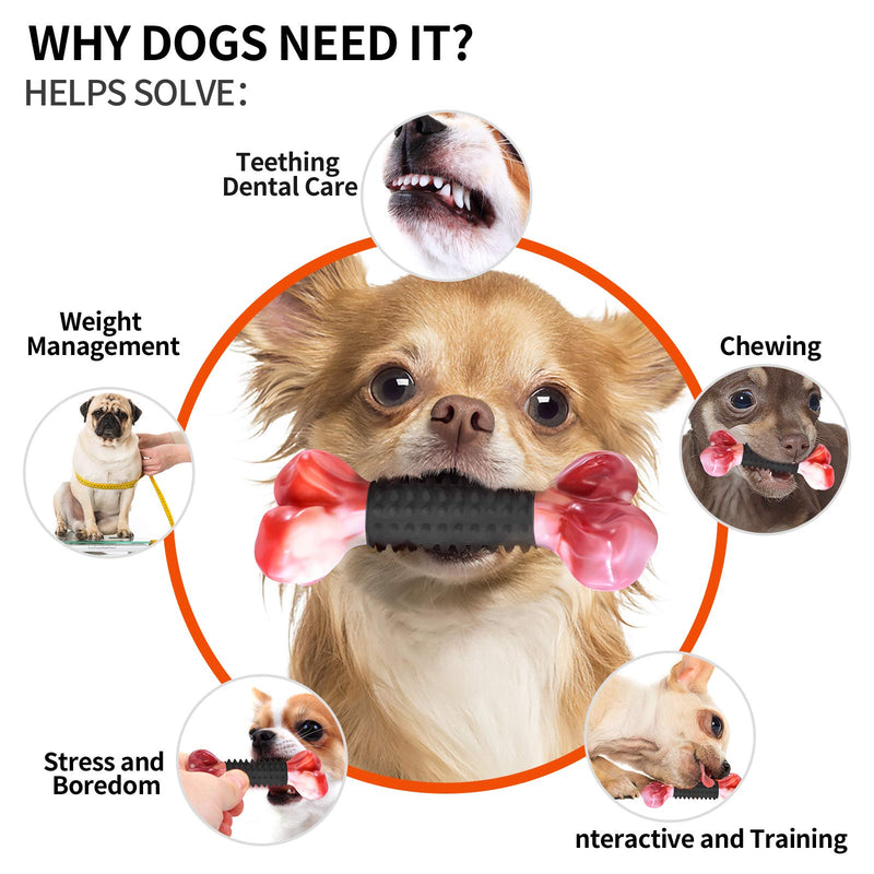 Dog Toy Aggressive Chewers Small Breed, Apasiri Small Dog Chew Toys for Teething Small Chewers, Dog Interactive Toys for Small Dogs Enrichment Toys Small Dogs Boredom Toys Dogs Chew Toy Birthday Gift Bacon - PawsPlanet Australia