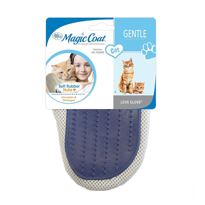 Four Paws Magic Coat Love Glove, Cat Brush Glove (2 Pack) - PawsPlanet Australia