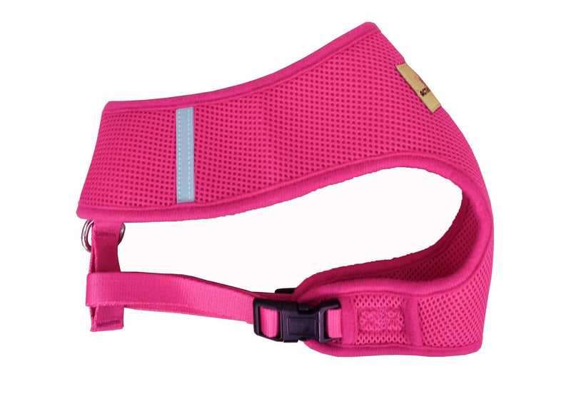 [Australia] - Active Dogs Dog Harness No Pull & No Choke Adjustable Pet Vest Harness for Dogs Reflective Adjustable Breathable Front Clip Pet Harness for Small Medium and Large Dogs X-Large Pink 