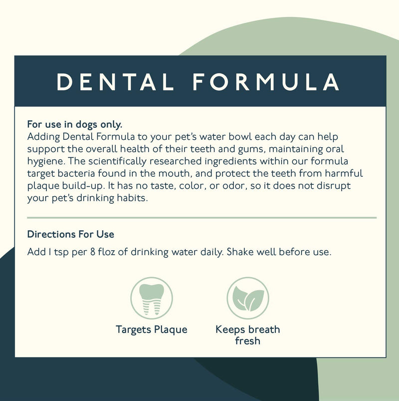 Petlab Co. Dental Wash | Dog Mouthwash & Teeth Cleaner | Dental Water Solution, Targets Plaque & Tartar | Maintains Clean Teeth & Supports Gum Health & Fresh Breath Best Selling 1-Pack - PawsPlanet Australia