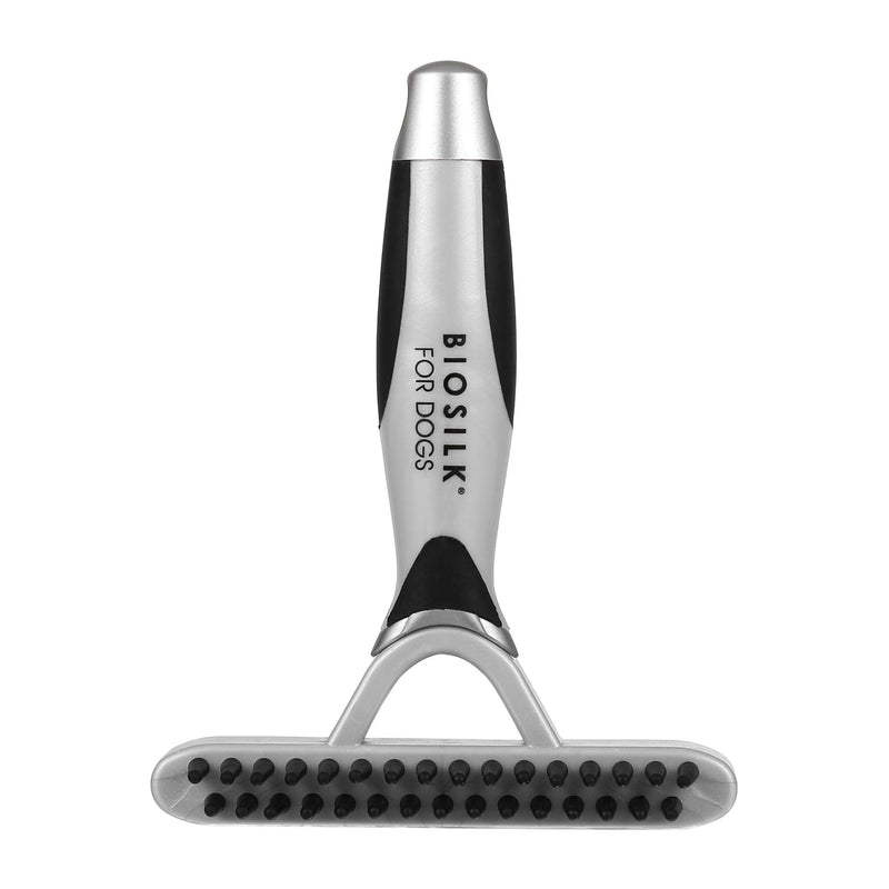 BioSilk for Pets Dogs Brush - BioSilk Dog Brush, Dog Grooming Supplies, Dog Grooming Tools, Puppy Supplies, Brush for Dogs, Dog Grooming Brush, Dog Brushes, Pet Grooming Brush, Pet Brush, Pet Grooming Deshedding Blade and Massage Brush - PawsPlanet Australia