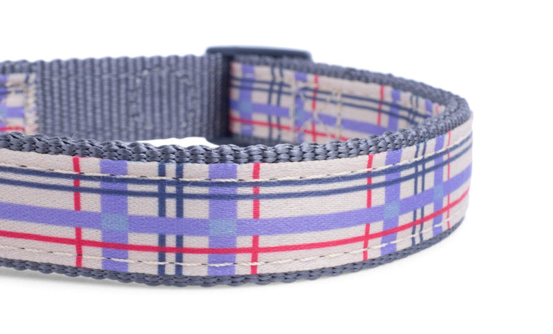 Petface Check Pattern Dog Collar, Medium, Cream - PawsPlanet Australia