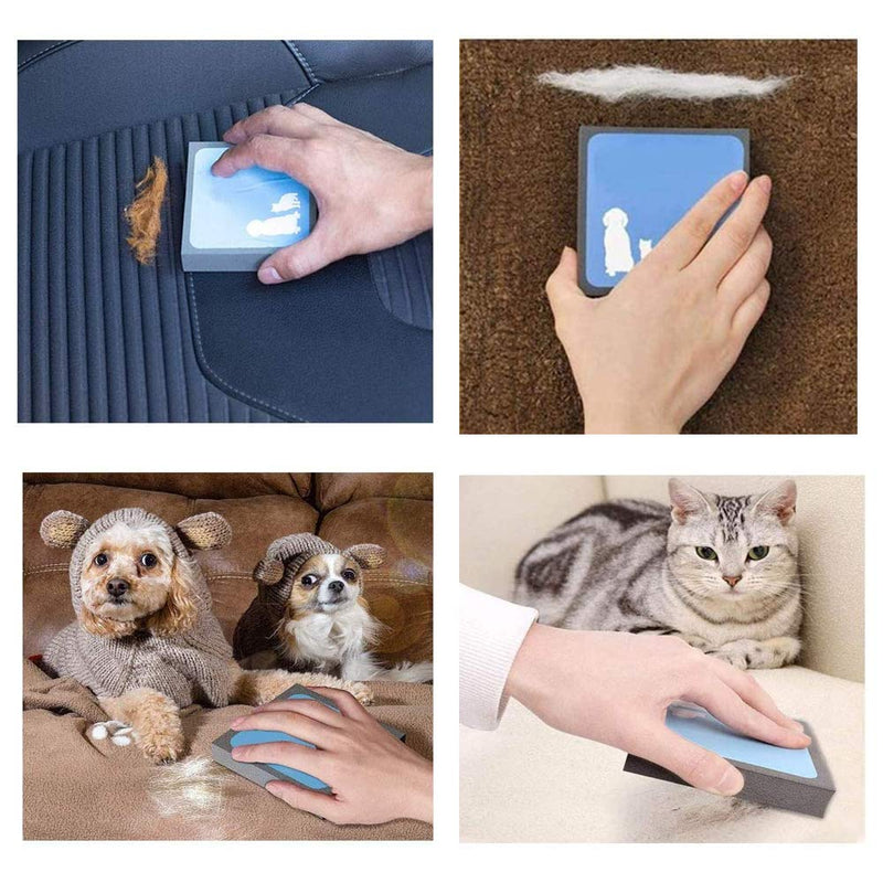 Pet hair Cleaning Brush,Cat Hair Cleaner Remover,Dog Hair Cleaner Remover,Pet Hair Remover,Reusable Dog Cat Hair Remover Roller,for Pet Fur From Carpet,Car,Sofa,Furniture,Clothes And Bedding - PawsPlanet Australia