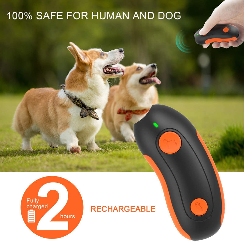 Bestdoggo Ultrasonic Barking Control Device, Safe for Pets, Anti Barking Dog Barking Deterrent Indoor&Outdoor, Stop Barking Dog Device, Bark Deterrent Range of 16.4Ft, Dog Trainer - PawsPlanet Australia