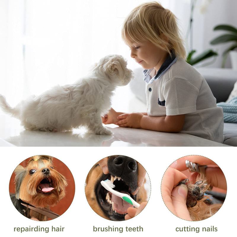Sadnyy 2 Pieces Pet Grooming Hammock Breathable Dog Hammock with Nail File Nail Clipper Dog Restraint Bag Dog Grooming Helper for Small and Medium Pet Bathing Washing Grooming - PawsPlanet Australia