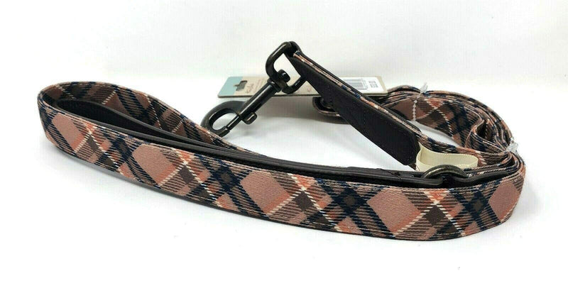 [Australia] - House of Barker Brown Pattered 6 ft. Dog Leash 