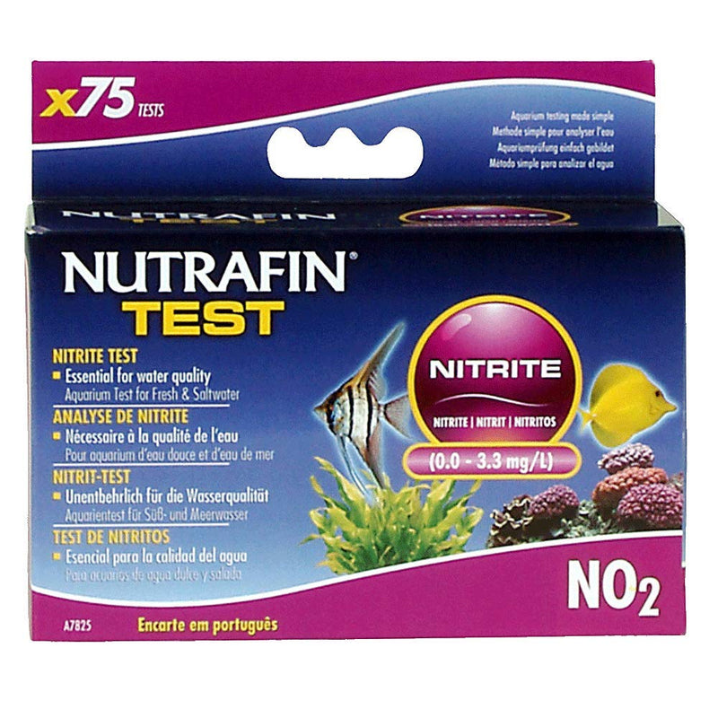 [Australia] - Nutrafin Nitrite 0.0 to 3.3 Mg/L for Fresh and Saltwater, 75 -Tests 