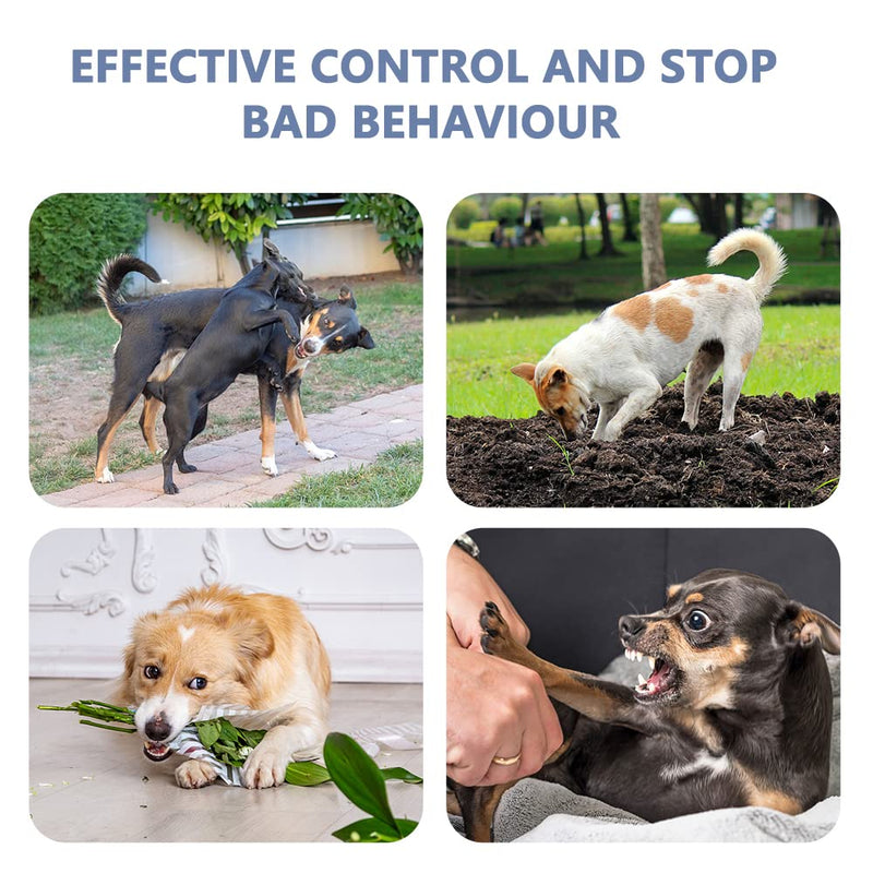 Stop Dog Barking Device, Handheld Rechargeable Anti Barking Devices Ultrasonic Dog Bark Control Stop Dogs Bark Deterrent 16.4FT with LED Indicator Stopper Stop Dog Barking Tool Collar Outdoor/Indoor Anti Barking Device-Blue - PawsPlanet Australia