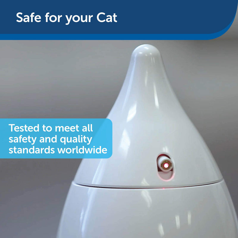 PetSafe Zoom - Automatic, Interactive, Rotating Laser Cat Toy with Two Lasers - PawsPlanet Australia