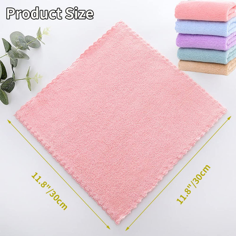 5 Pieces of Guinea Pigs Soft Blankets, Hamster Fleece Cage Liners, Small Animals Bedding Mats Bathe Towels 11.8"x 11.8" - PawsPlanet Australia
