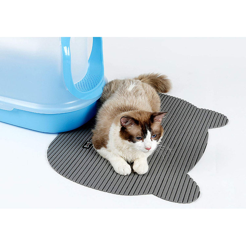 DOUNAYEE Cat Litter Trapping Mat Waterproof,Kitty Mat for Litter Box Large Size,Soft On Paws,Scatter Control,Easy to Clean - PawsPlanet Australia