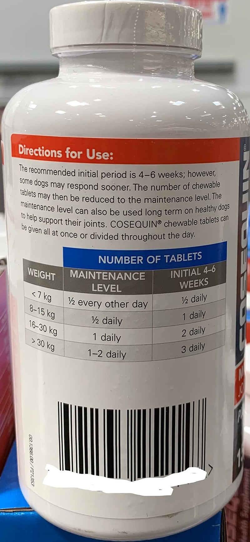 Cosequin Joint Health Supplement for Dogs, 150 Ct M291362C - PawsPlanet Australia