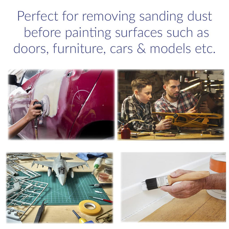 AF Magic Tack Cloth Duster - 25 Tack Cloths for Cleaning Dust from Surfaces After Sanding, Painting, DIY 40 x 45cm - PawsPlanet Australia