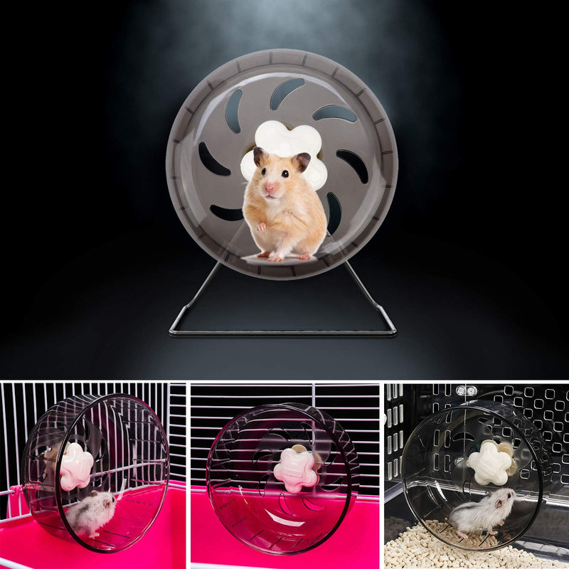 Nicoone Hamster Running Wheel, 5.1 Inch Hamster Running Spinner, Washable Exercise Wheel for Small Hamster Baby Rat Gerbils Dwarf Hamster - PawsPlanet Australia