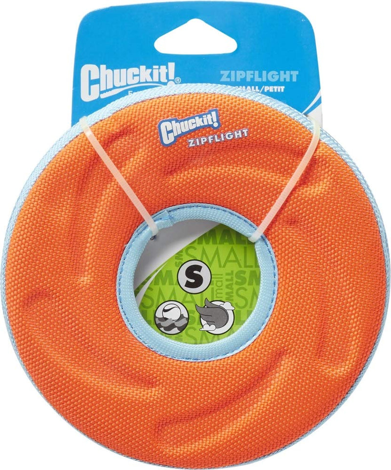 ChuckIt! Zipflight Flyer Dog Frisbee Toy Floats Small Assorted - PawsPlanet Australia