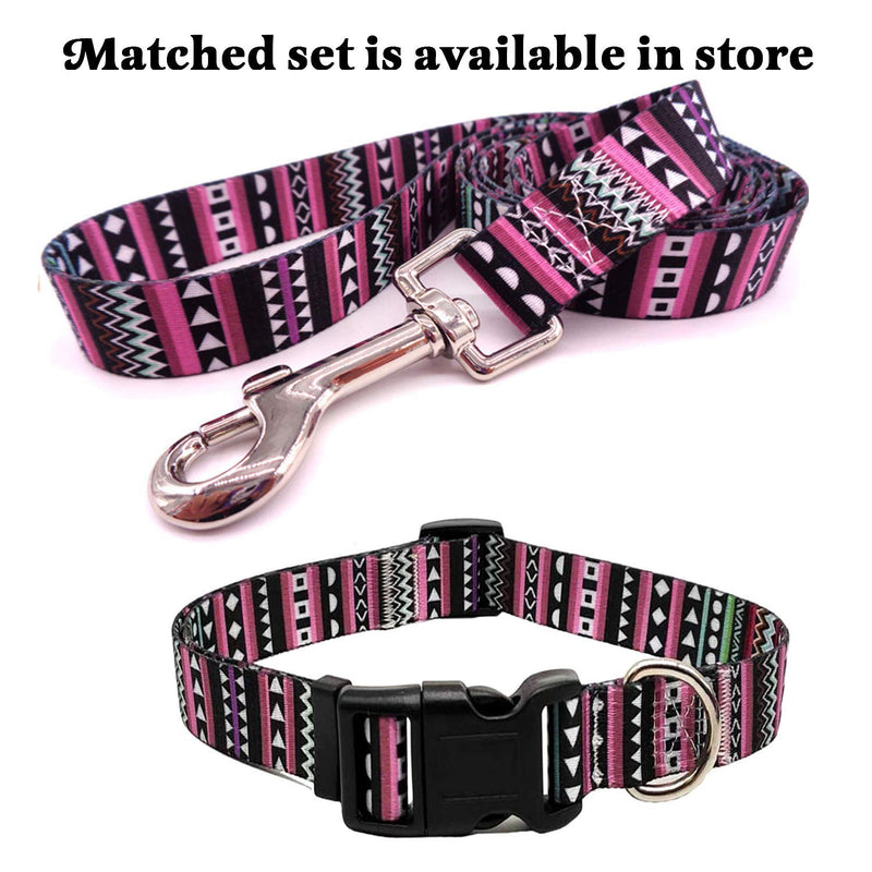 Mihqy 4 Feet Dog Leash Lead - Floral Tribal Bohemian Pattern Walking Training Lead Leashes for Small Medium Large Dogs Bohemian Purple - PawsPlanet Australia