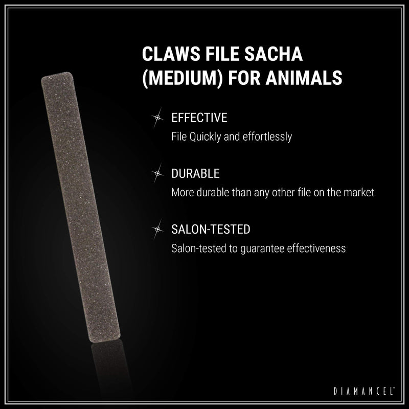 [Australia] - Diamancel - Sacha File: Professional Pet Nail File for Use Between Grooming Sessions (Medium-Sized) 