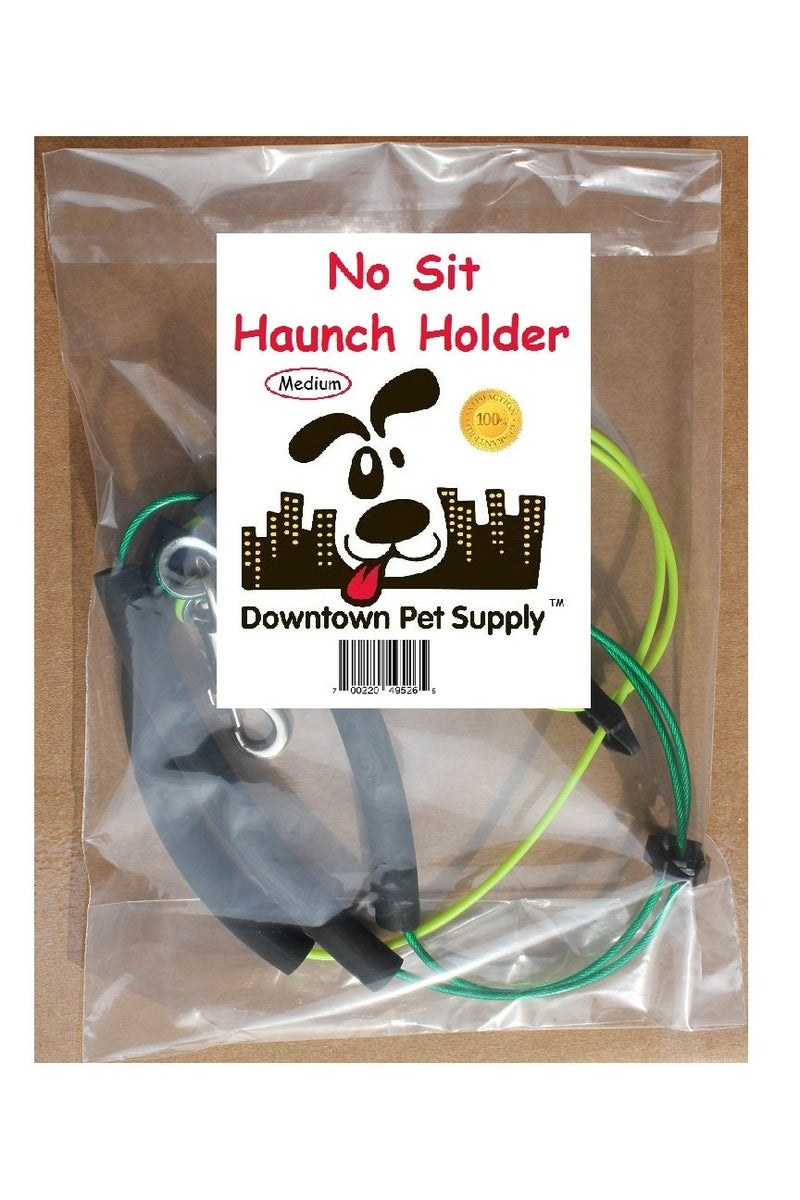 [Australia] - No Sit Pet Haunch Holder Dog Grooming Arm Restraint for Small, Medium and Large Dogs | Durable and Effective for Grooming Tables (Haunch Only, Small-Medium) 1 Pack 