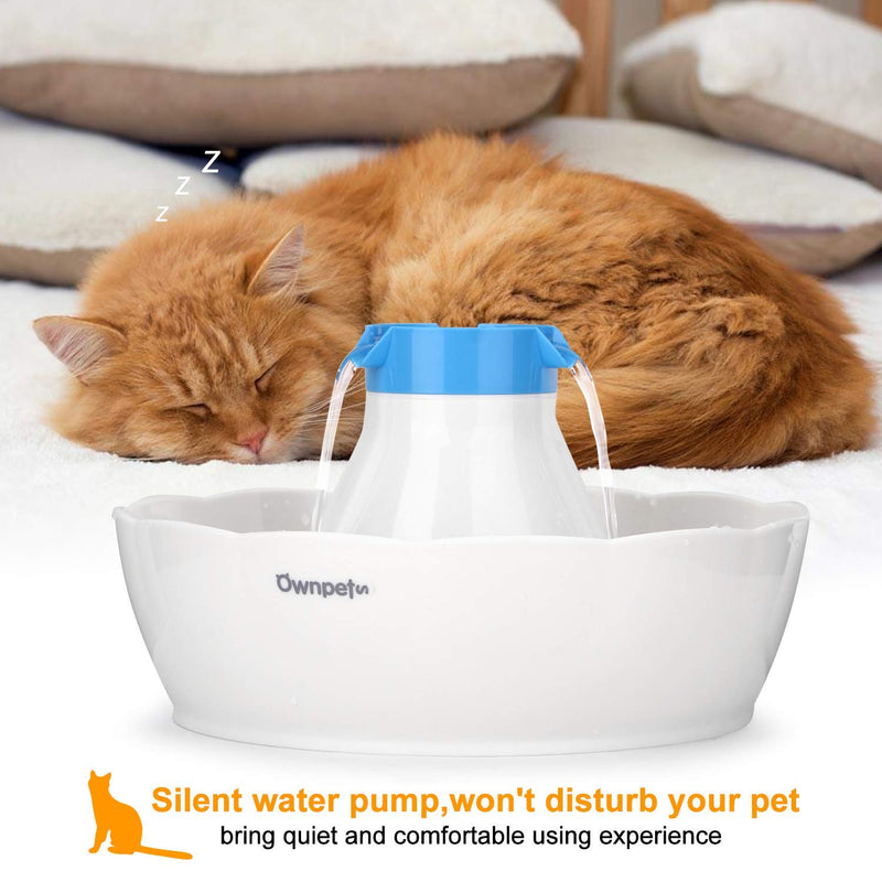 OWNPETS Pet Drinking Fountain,3L or 0.8 Gallon Quiet Automatic Eletrinic Water Fountain for Cat and Dog (Fountain Pump) - PawsPlanet Australia