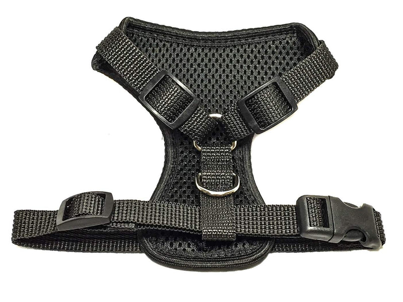 [Australia] - Luna&Max Soft Mesh Dog Harness, No Pull Walking Comfort Padded Vest Harnesses Adjustable, Chest Plate Custom Fit Dog Harness for Small Medium Large Dog Green 