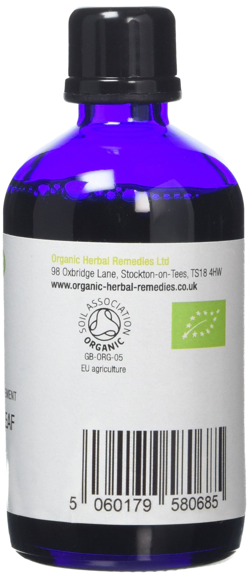 Organic Herbal Remedies 100ml Raspberry Leaf Tincture, Blue Bottle - PawsPlanet Australia