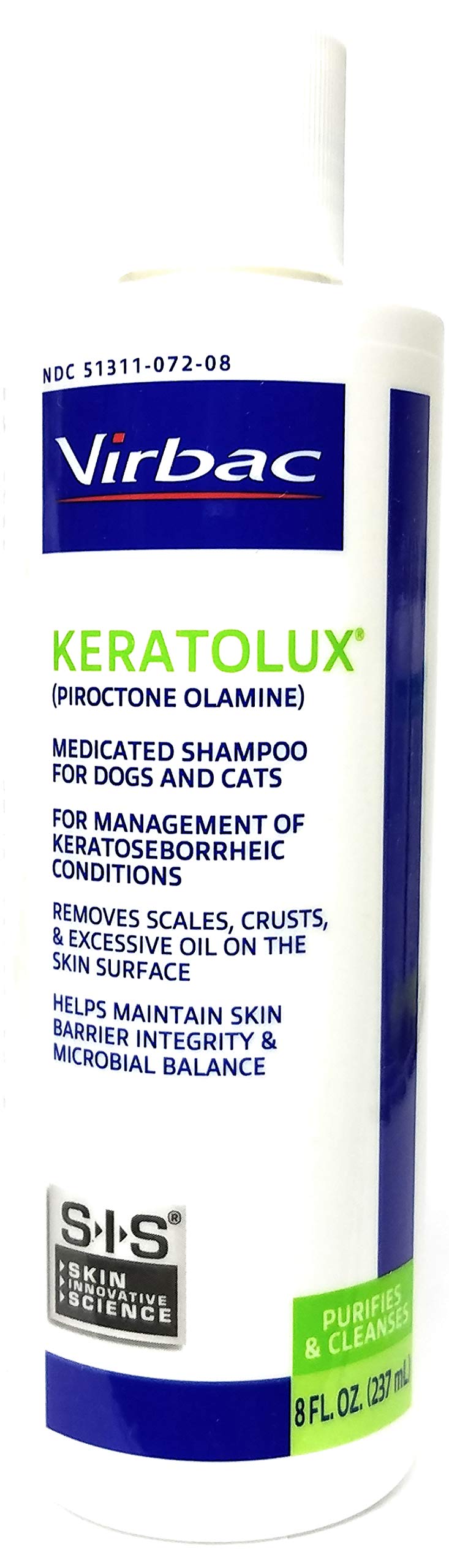 Virbac Keratolux Shampoo 8 oz - PawsPlanet Australia