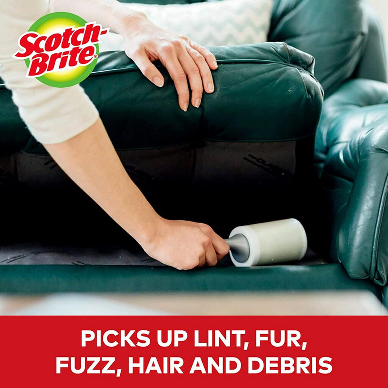 Scotch-Brite Everyday Clean lint roller, 56 sheets 1 piece (pack of 1) standard roller - 56 sheets - PawsPlanet Australia