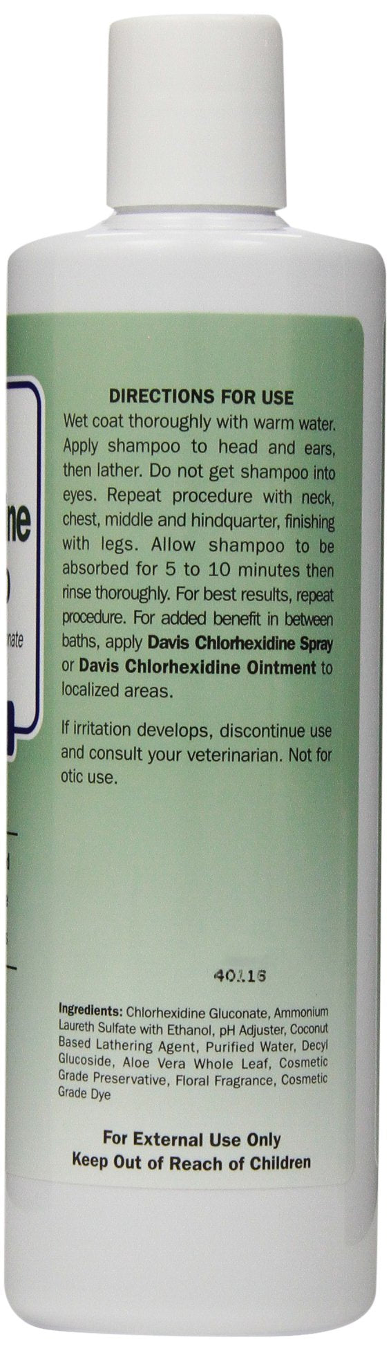 [Australia] - Davis Chlorhexidine Pet Shampoo, 12-Ounce 
