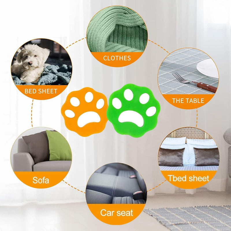 Portable lint remover, lint roller for pet hair, cashmere comb, portable fuzz shaver for removing other fabrics, clothes, mattresses and pet hair (5) 5 - PawsPlanet Australia
