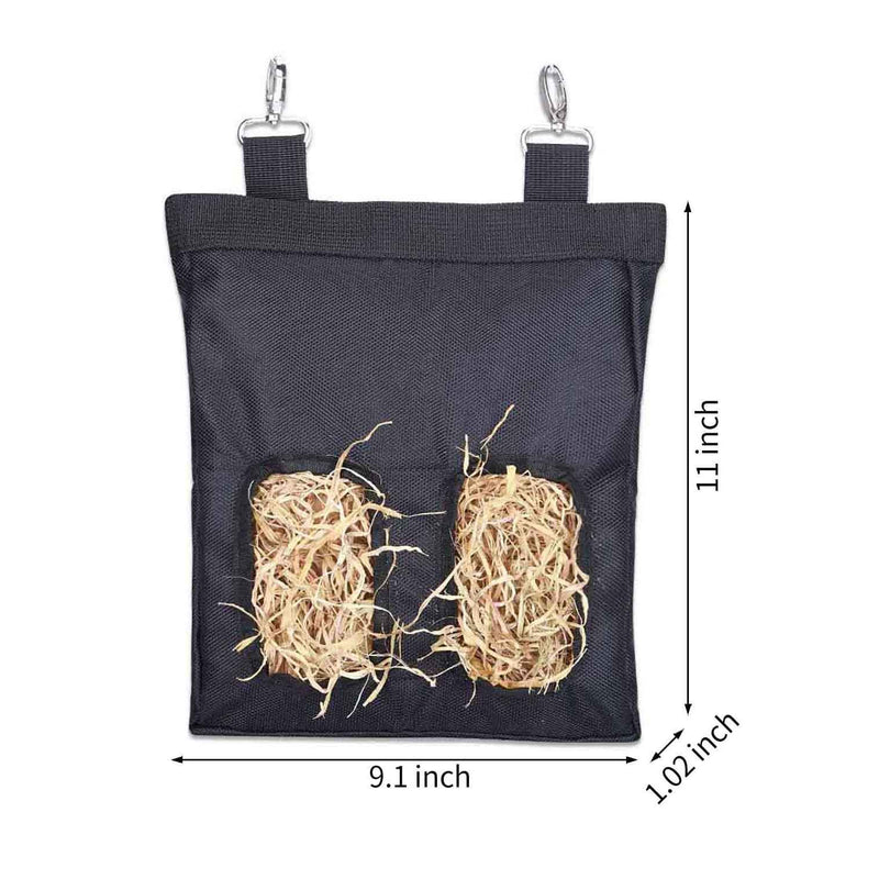 XLKJ Rabbit Hay Feeder,Guinea Pig Hay Bag,Hay Bag Hanging Feeder Sack for Rabbit Bunny Chinchilla Hamster - PawsPlanet Australia