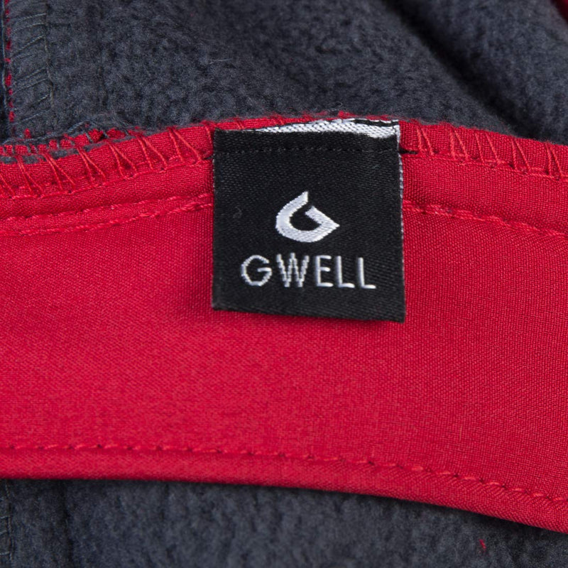 GWELL Dog Jacket Waterproof Fleece Lined Rain Jacket Winter Jacket Functional Vest with D-Rings Strap for Medium Large Dogs Winter Autumn Spring Red XS XS: Rückenlänge 40.5cm - PawsPlanet Australia