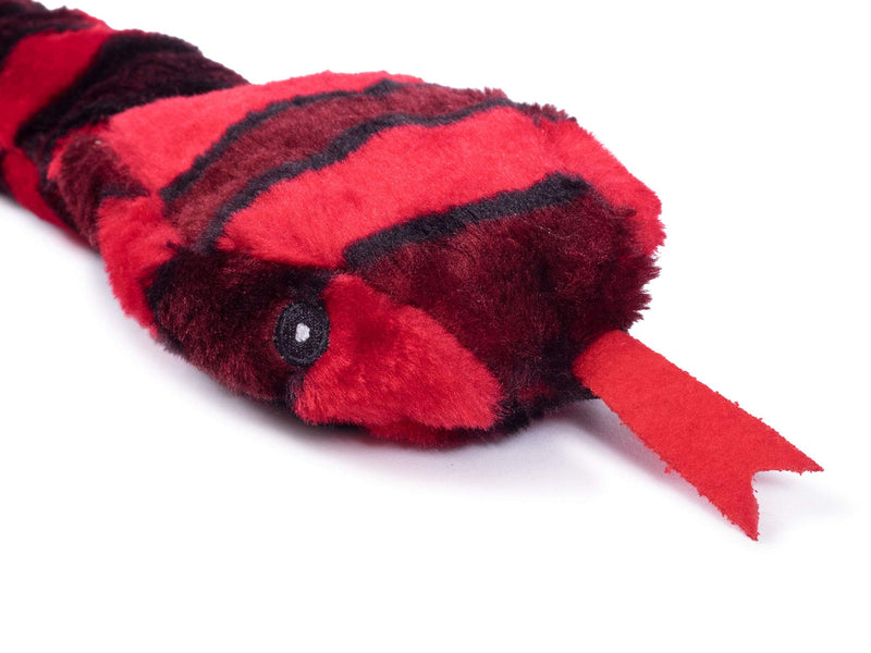 Petface Plush Puncture Proof Snake Dog Toy, 70 cm - PawsPlanet Australia