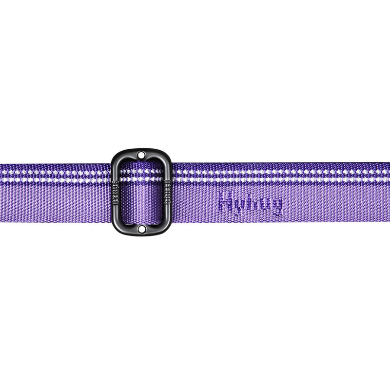 Hyhug 2021 Strong 3M Reflective Nylon Dog Lead, Comfortable Dog Belt Handle, Adjustable Length, Stylish, Wear-Resistant, Night Walks Safe (1800cm, Paisley Purple) 1800cm - PawsPlanet Australia