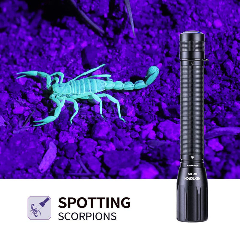 UV Led Blacklight Flashlights Detector Ultraviolet Pocket-size LED Torch for Pets Urine and Stains Find Stains on Carpet, Rugs 3D Printed Resin (365nm UV) 365nm UV - PawsPlanet Australia