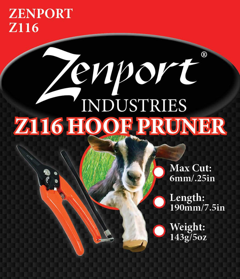 Zenport Z116 Hoof and Floral Trimming Shear with Twin-Blade, 7.5-Inch 1 - PawsPlanet Australia