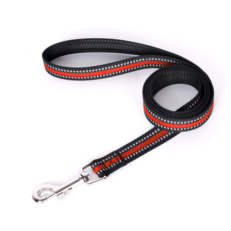 Lollanda towing leash for dogs, nylon dog leash, 1.2M training leash, reflective dog leash, training leash for small to medium-sized dogs (red) red - PawsPlanet Australia