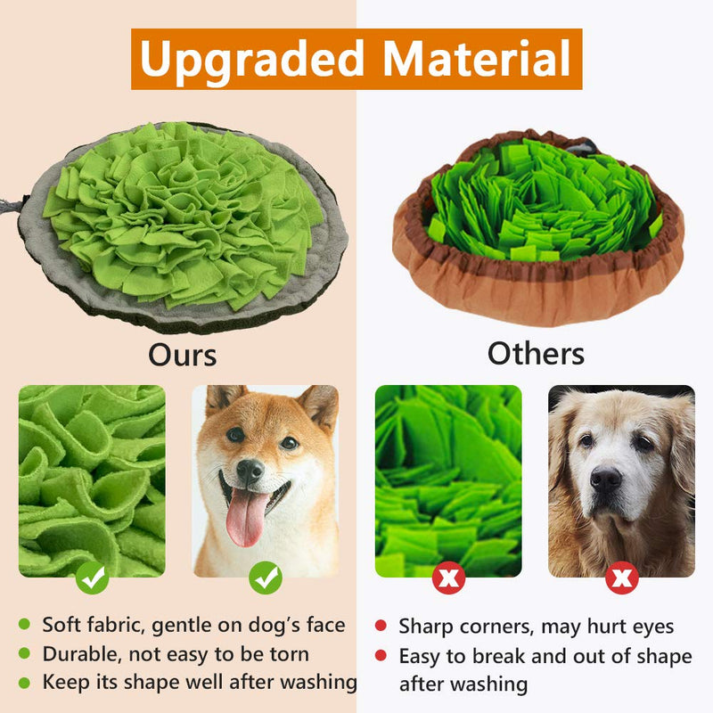 SCHITEC Snuffle Mat for Dogs, [Upgraded] Pet Slow Feeding Pad, Nosework Sniffing Bowl for Puppies Cats Small Dogs - PawsPlanet Australia