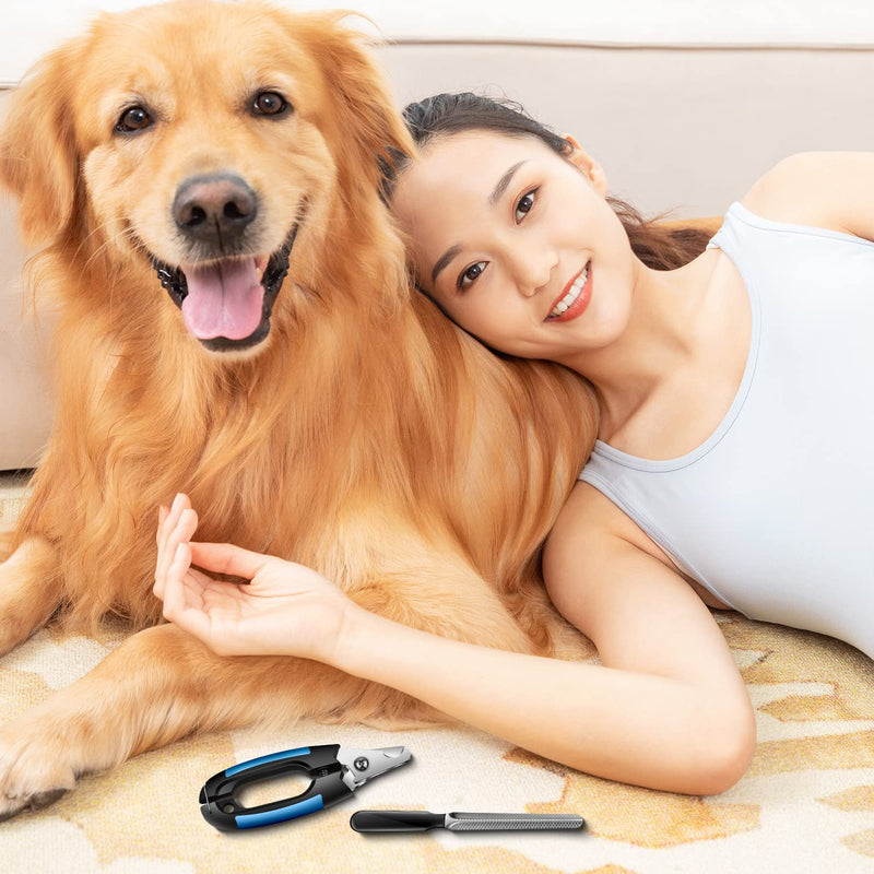 Yilisclothing Claw Scissors for Dogs, Pets Nail Clippers Claw Scissors for Cats Claw Clippers Claw Care Cutter with Nail File for Pets, Claw Care for Small Animals, 12.3 * 4.3cm - PawsPlanet Australia