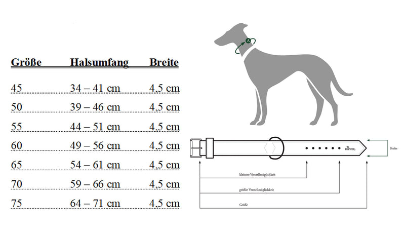 Hunter - Reflect Collar Neoprene Neck 44-51 Cm 45 Mm Red Red/Black Size 55, 44 - 51 cm, 45 mm - PawsPlanet Australia